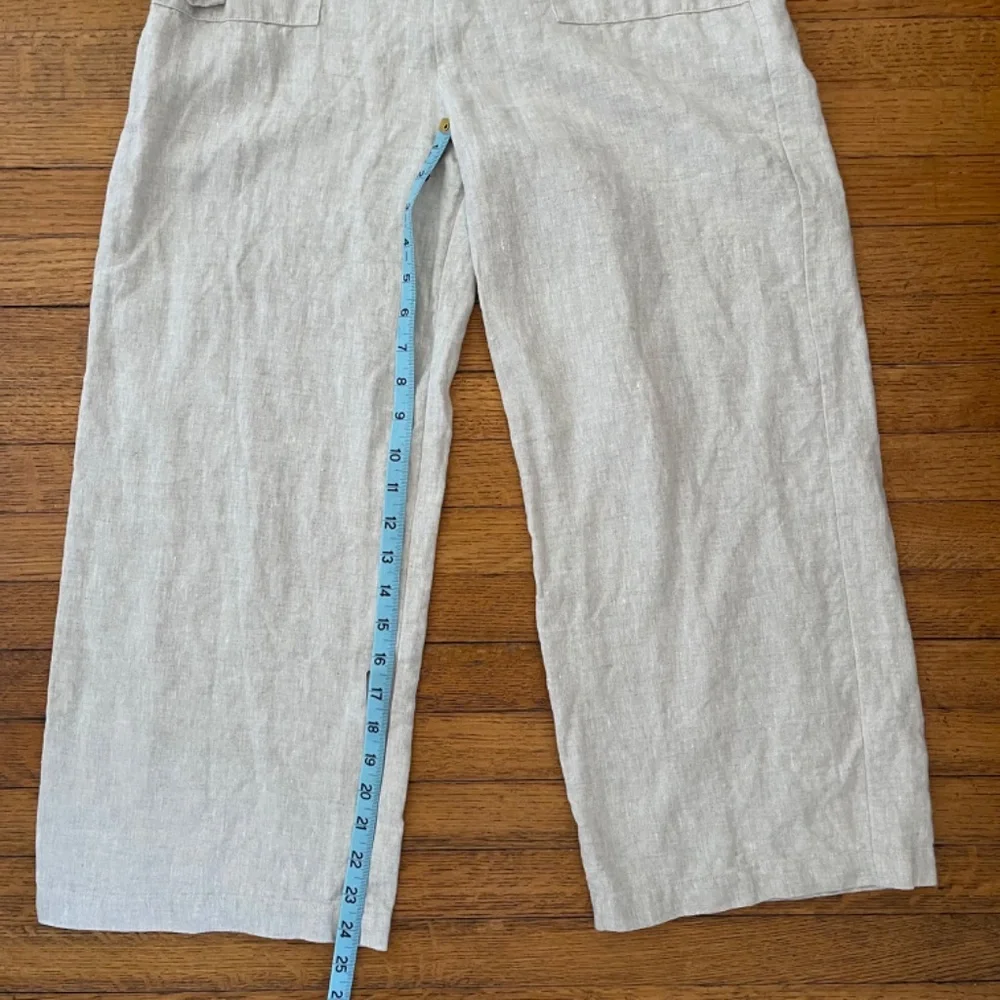 Reformation Naomi Linen Belted Jumpsuit Size 4